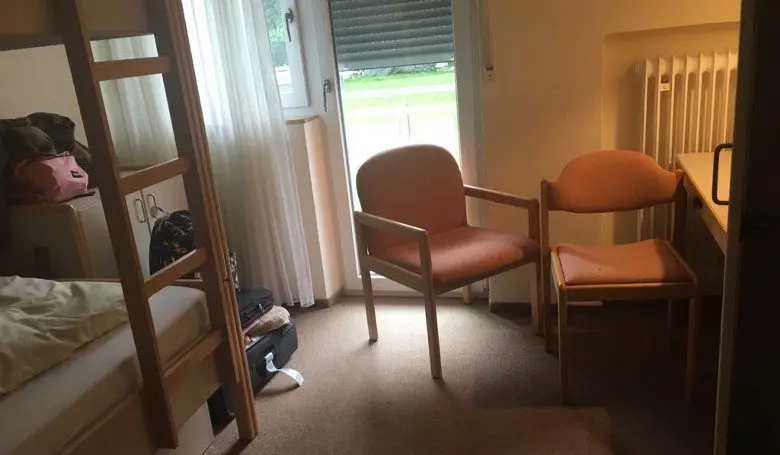 Комната для проживания учеников учеников в языковом лагере Humboldt Institut